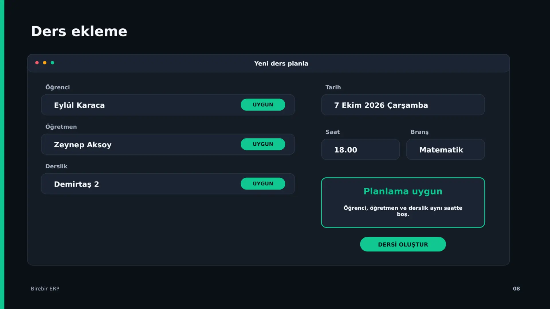 Edu Öğrenci İşleri ve Eğitim Kurumu Yönetim Programı